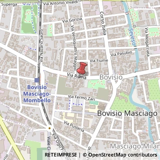 Mappa Via Roma, 37, 20813 Bovisio-Masciago, Monza e Brianza (Lombardia)
