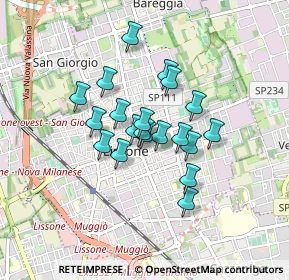 Mappa Via G. Orelli, 20151 Lissone MB, Italia (0.6075)