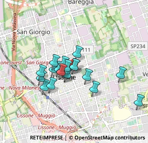 Mappa Via G. Orelli, 20151 Lissone MB, Italia (0.632)
