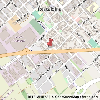 Mappa Via C. Colombo, 7, 20027 Rescaldina, Milano (Lombardia)