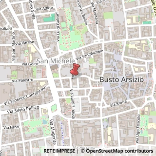 Mappa Via Caserme, 3a, 21052 Busto Arsizio, Varese (Lombardia)