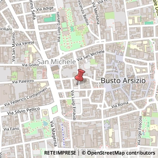 Mappa Piazza Achille Venzaghi, 4F, 21052 Busto Arsizio, Varese (Lombardia)