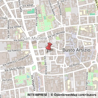 Mappa Piazza Achille Venzaghi, 4F, 21052 Busto Arsizio, Varese (Lombardia)