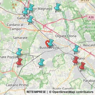 Mappa Via Massari, 21052 Busto Arsizio VA, Italia (5.47727)