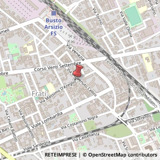 Mappa Via D'Azeglio Massimo, 19, 21052 Busto Arsizio, Varese (Lombardia)