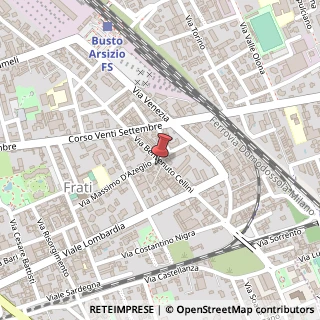 Mappa Vicolo Avellino,  5, 21052 Busto Arsizio, Varese (Lombardia)