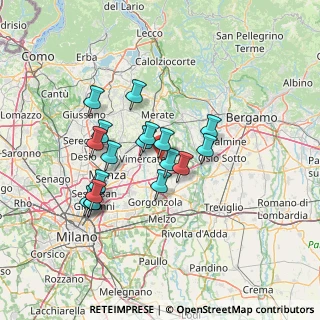 Mappa Via Ornago, 20882 Bellusco MB, Italia (11.77056)