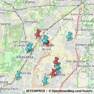 Mappa Giovan Battista, 20862 Arcore MB, Italia (2.08667)