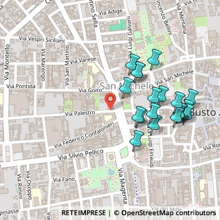 Mappa Piazza A. Manzoni, 21052 Busto Arsizio VA, Italia (0.251)