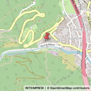 Mappa Via Clèvaz, 50, 11020 Issogne, Aosta (Valle d'Aosta)