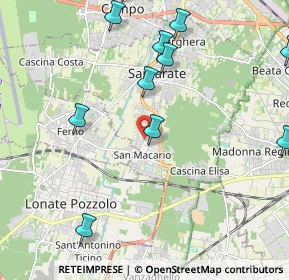 Mappa Via Giovanni Papini, 21017 Samarate VA, Italia (2.65583)