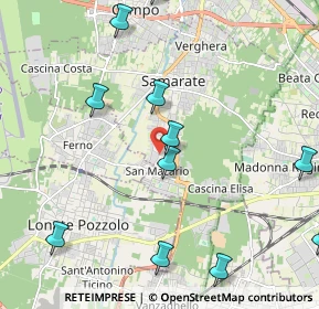 Mappa Via Giovanni Papini, 21017 Samarate VA, Italia (2.57636)