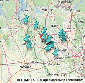 Mappa Via Giovanni Papini, 21017 Samarate VA, Italia (9.49333)