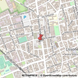 Mappa Via G. Matteotti, 61, 20851 Lissone, Monza e Brianza (Lombardia)