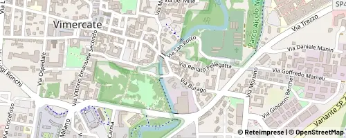 Mappa Vimercate