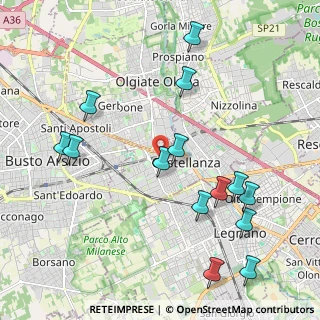 Mappa Via Pomini Egidio, 21053 Castellanza VA, Italia (2.32714)