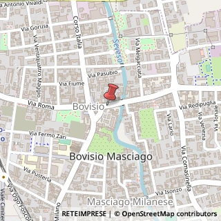Mappa Via Guglielmo Marconi, 22, 20813 Bovisio-Masciago, Monza e Brianza (Lombardia)