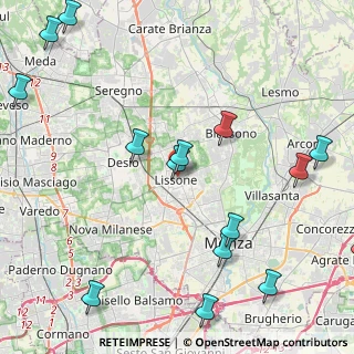Mappa Vicolo Palazzine, 20851 Lissone MB, Italia (5.69067)