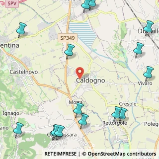 Mappa Via Cantarana, 36030 Caldogno VI, Italia (3.32533)