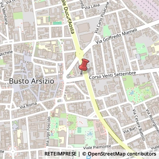 Mappa Corso XX Settembre, 1, 21052 Busto Arsizio, Varese (Lombardia)