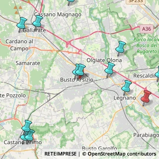 Mappa Via C. Cattaneo, 21052 Busto Arsizio VA, Italia (6.10923)