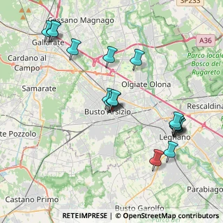 Mappa Via C. Cattaneo, 21052 Busto Arsizio VA, Italia (4.20706)