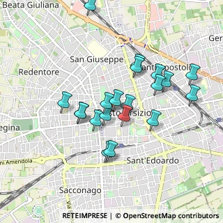 Mappa Via XXII Marzo, 21052 Busto Arsizio VA, Italia (0.811)