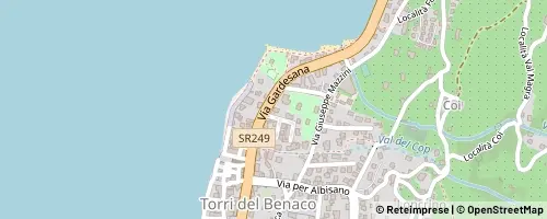 Mappa Torri del Benaco