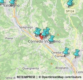 Mappa Via Ippoliti, 36073 Cornedo Vicentino VI, Italia (2.54083)
