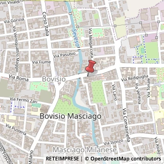 Mappa Via Guglielmo Marconi, 61, 20813 Bovisio-Masciago, Monza e Brianza (Lombardia)