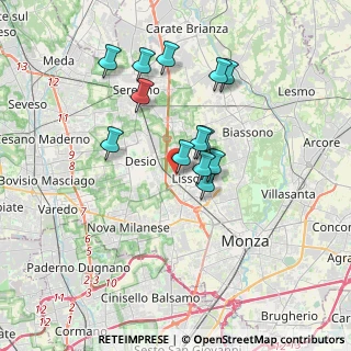 Mappa Via Novara, 20851 Lissone MB, Italia (2.97846)