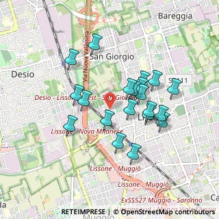 Mappa Via Novara, 20851 Lissone MB, Italia (0.7805)