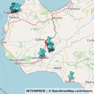 Mappa Strada Statale 188 Centro Occidentale Sicula, 91029 Santa Ninfa TP, Italia (27.534)