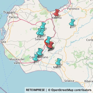 Mappa Strada Statale 188 Centro Occidentale Sicula, 91029 Santa Ninfa TP, Italia (11.94)