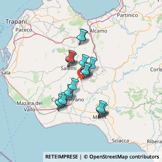Mappa Strada Statale 188 Centro Occidentale Sicula, 91029 Santa Ninfa TP, Italia (11.9075)