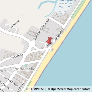 Mappa Via Spiaggia, 81, 95016 Mascali, Catania (Sicilia)