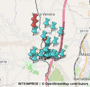 Mappa Via Ferro, 95016 Mascali CT, Italia (0.76786)