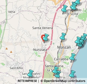 Mappa Via Ferro, 95016 Mascali CT, Italia (3.53412)