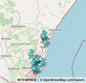 Mappa Via Ferro, 95016 Mascali CT, Italia (17.4825)