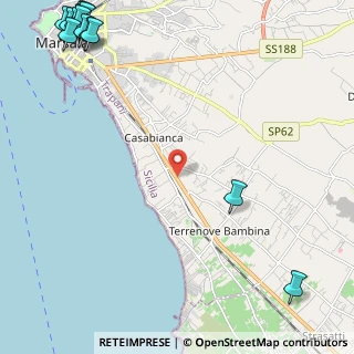 Mappa Contrada Bernardo, 91025 Marsala TP, Italia (4.40643)