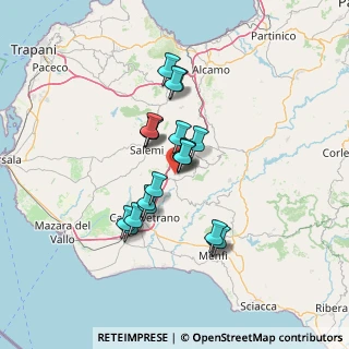 Mappa Strada Comunale Acquanova, 91029 Santa Ninfa TP, Italia (11.9155)