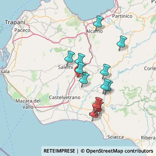 Mappa SS119, 91029 Santa Ninfa TP, Italia (14.345)