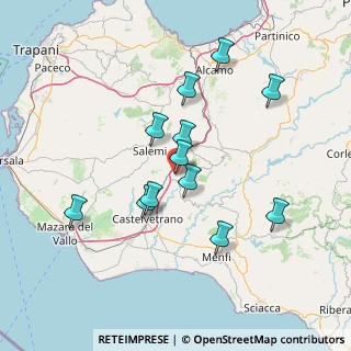 Mappa Contrada Santissimo, 91029 Santa Ninfa TP, Italia (14.72)