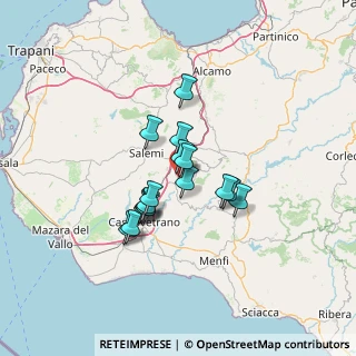 Mappa Via Cesare Piazza, 91029 Santa Ninfa TP, Italia (10.79438)