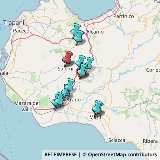 Mappa Via Cesare Piazza, 91029 Santa Ninfa TP, Italia (12.005)