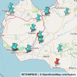 Mappa Via Cesare Piazza, 91029 Santa Ninfa TP, Italia (21.9425)