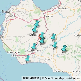Mappa Via Cesare Piazza, 91029 Santa Ninfa TP, Italia (12.8375)
