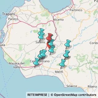 Mappa Via Cesare Piazza, 91029 Santa Ninfa TP, Italia (10.73714)