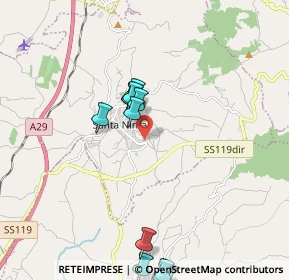 Mappa Via Socrate, 91029 Santa Ninfa TP, Italia (3.2975)