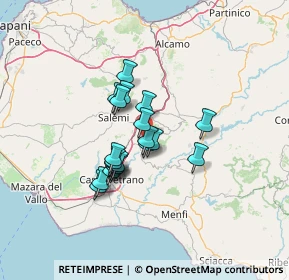 Mappa Via Socrate, 91029 Santa Ninfa TP, Italia (10.7605)